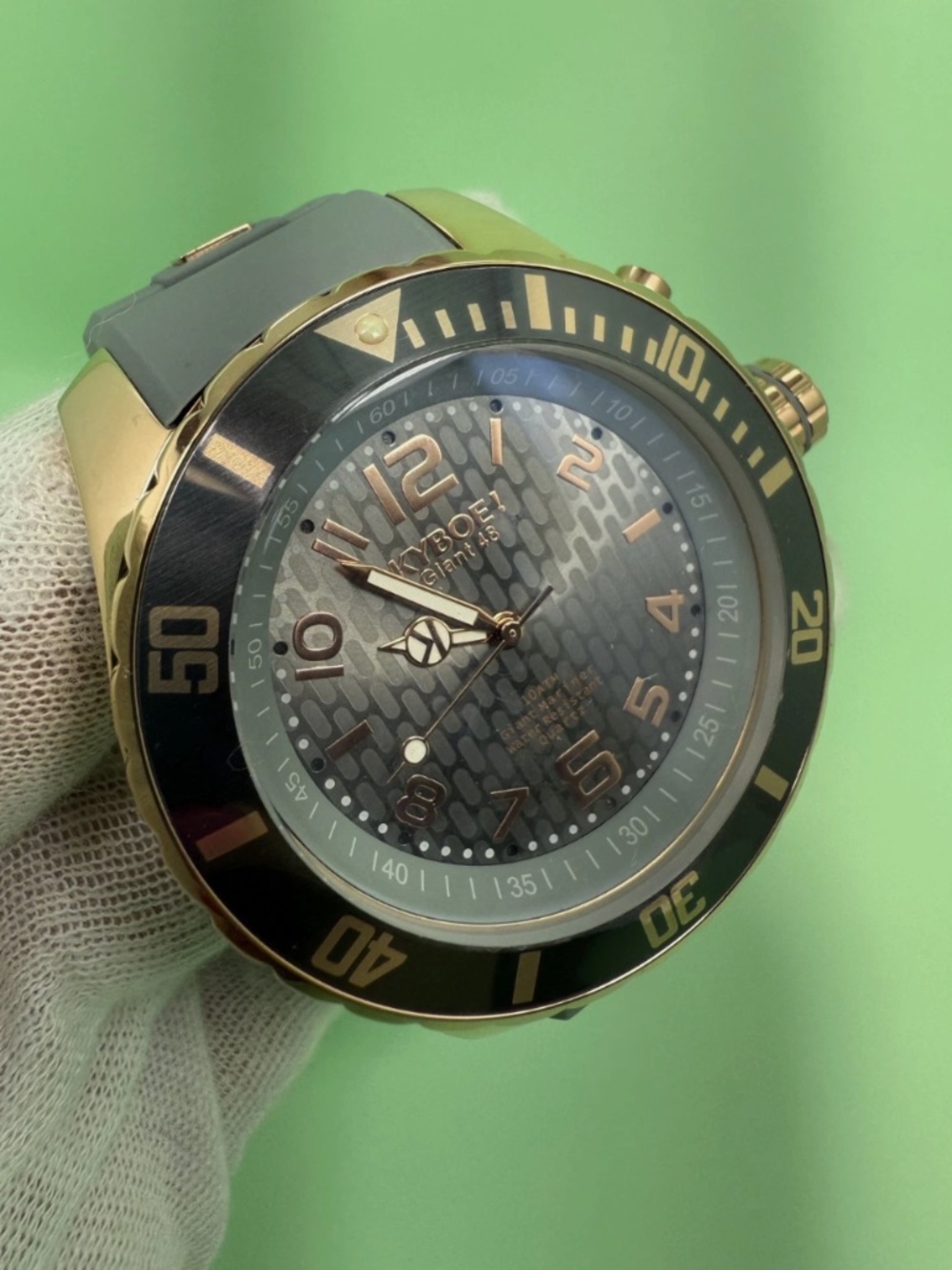 KYBOE! Giant Mariner 48mm 10ATM Water Resistance Quartz Watch RG.48-004.15 $270